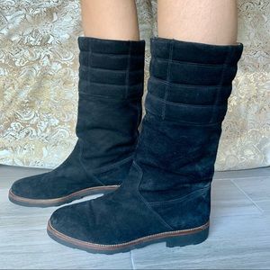 Vintage Gianni Versace suede boots
